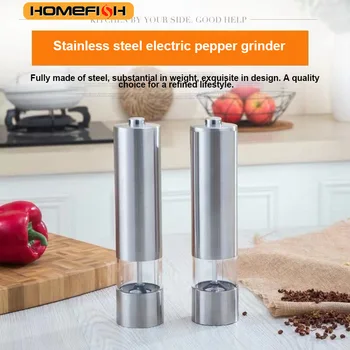 Electric Salt & Pepper Grinder Set 1