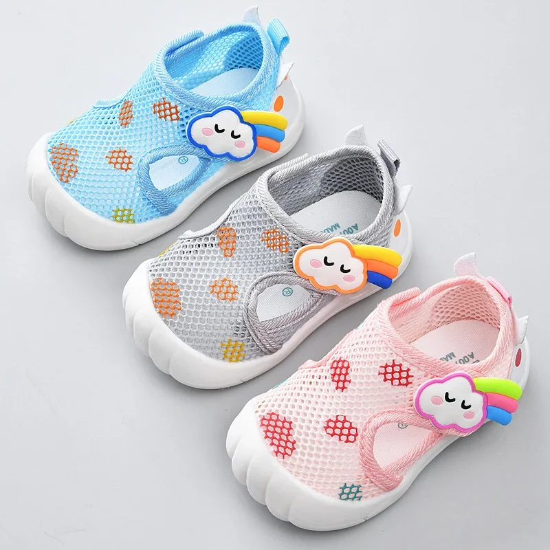 Kids Sports Sandals Summer New Boy' Hollow Board Shoe 1-4Year Old Tide Comfortable Sandals for Boy Baby Casual Shoes Kids Shoes 2