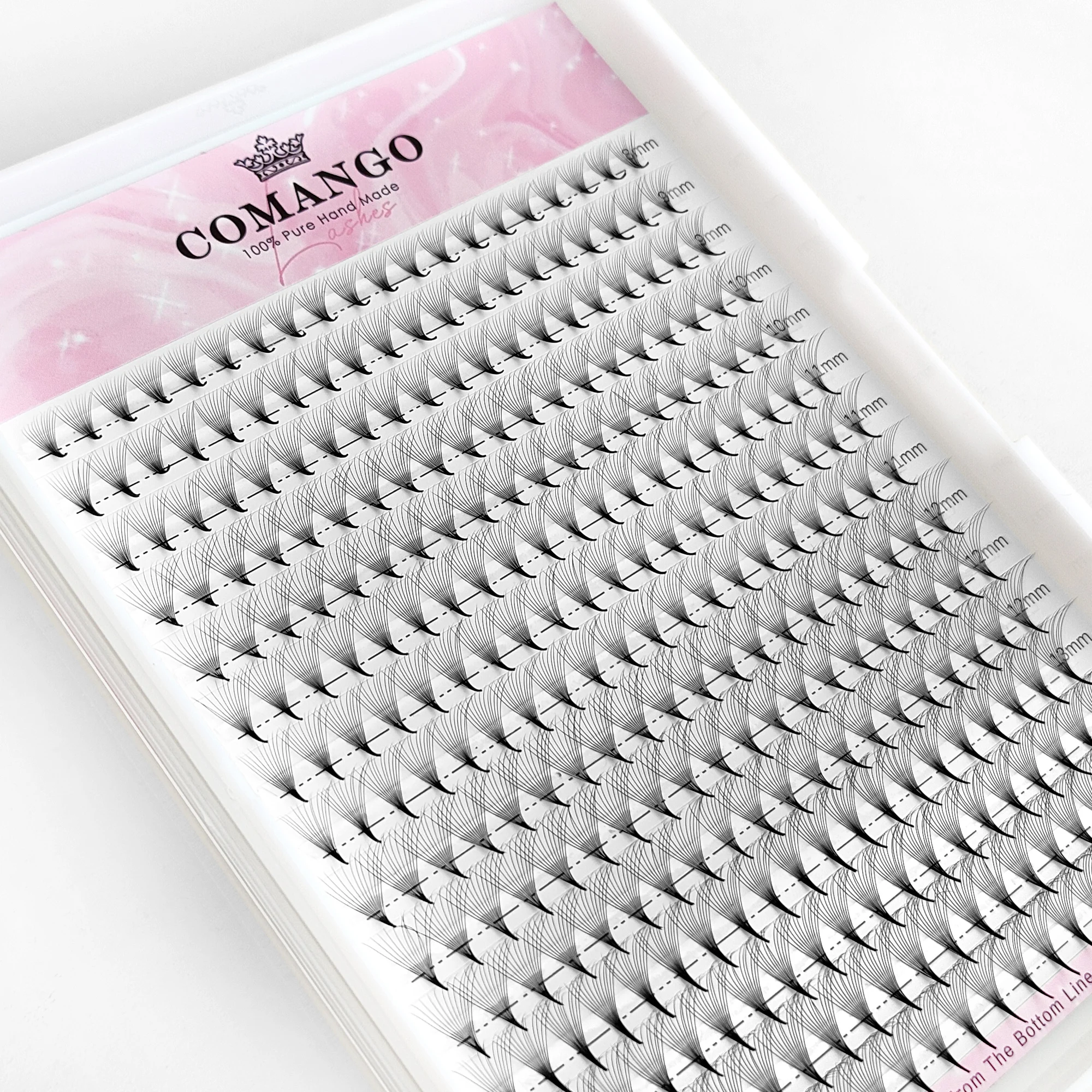 Premade Volume Fans Wispy Mink Pointy Base Eyelashes Extension 3D/6D/10D/12D/14D/16D Imported Material PBT 120/300Fans eyelash extension,eyelash extensions,eyelash extension lashes,fake eyelashes,false eyelashes