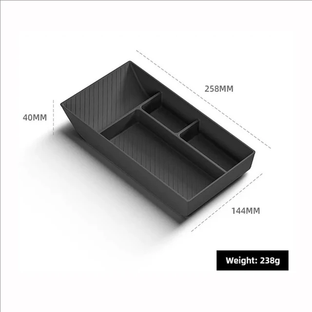 For Tesla Model Y Juniper 2025 Center Console Armrest Storage Box Stowing Tidying Lower Bottom Mat Organizer Tray Pad MY LAUNCH 2
