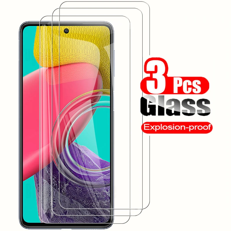 3 Pz/Lotto Per Samsung Galaxy M53 Pellicola Protettiva Per Schermo Per Samsung M53 M33 M23 Vetro Protettivo Antigraffio