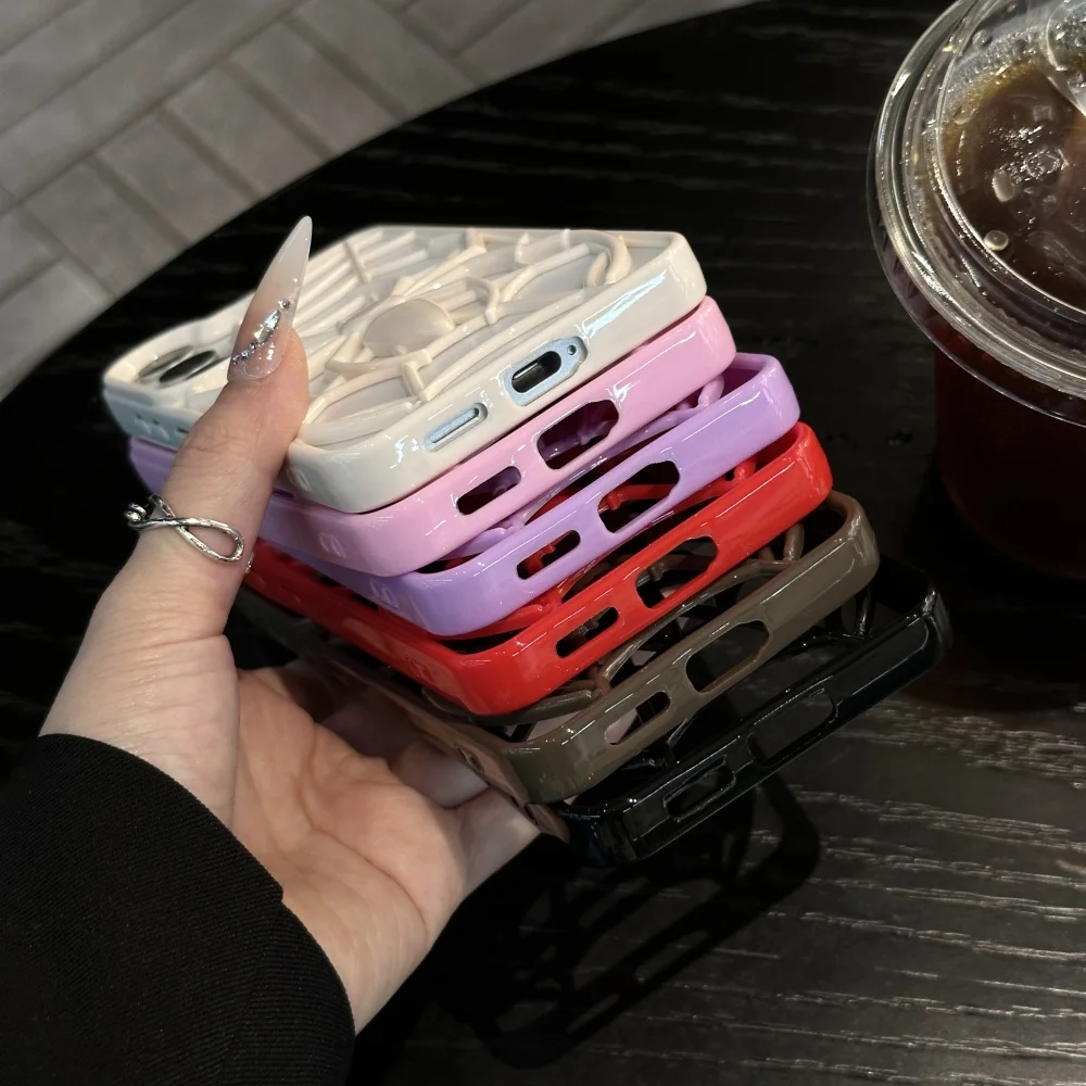 Enhanced Heat Dissipation Soft TPU Phone Case with Breathable Bumper Cover