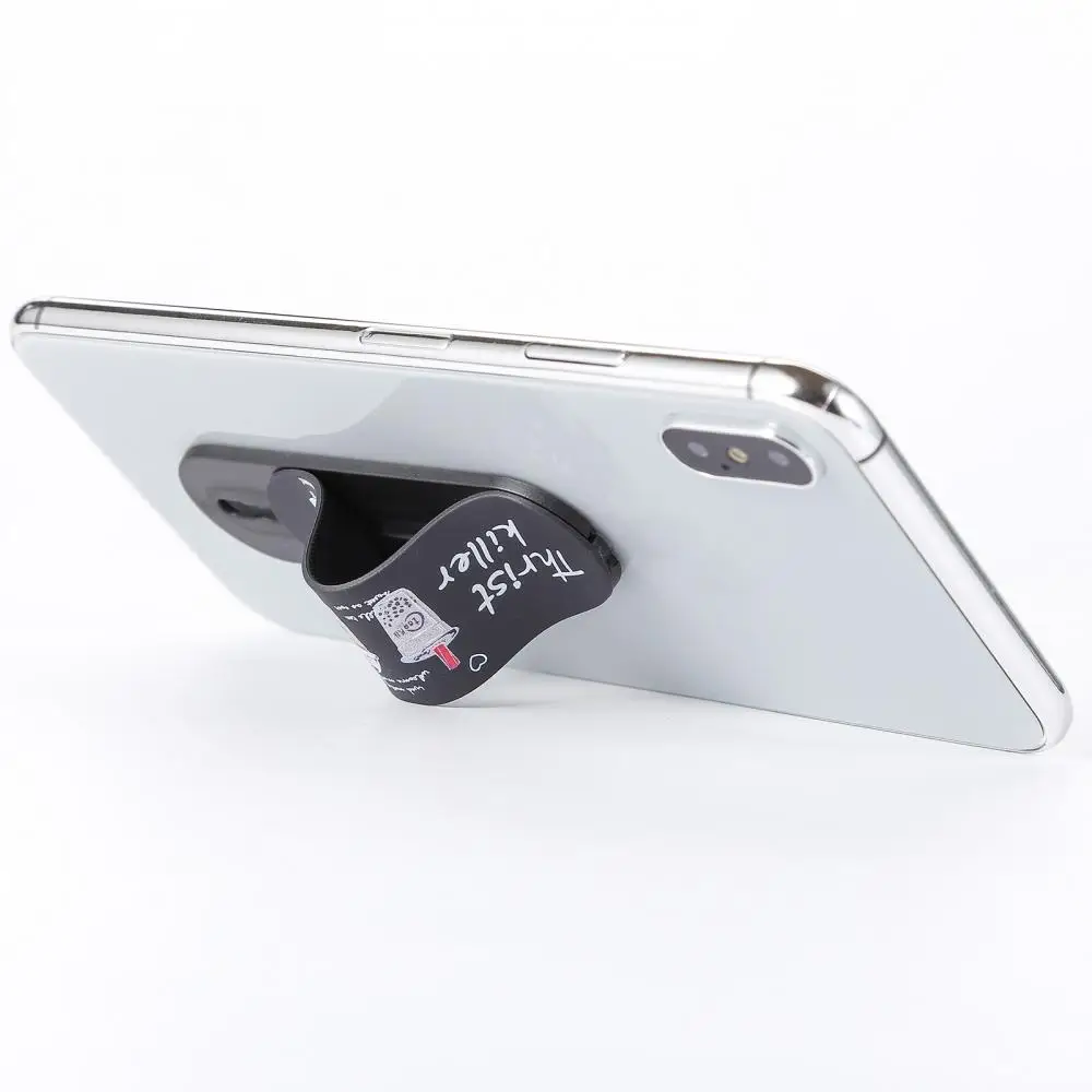 Universal U-shaped Finger Ring Holder & Phone Grip Stand Sticker