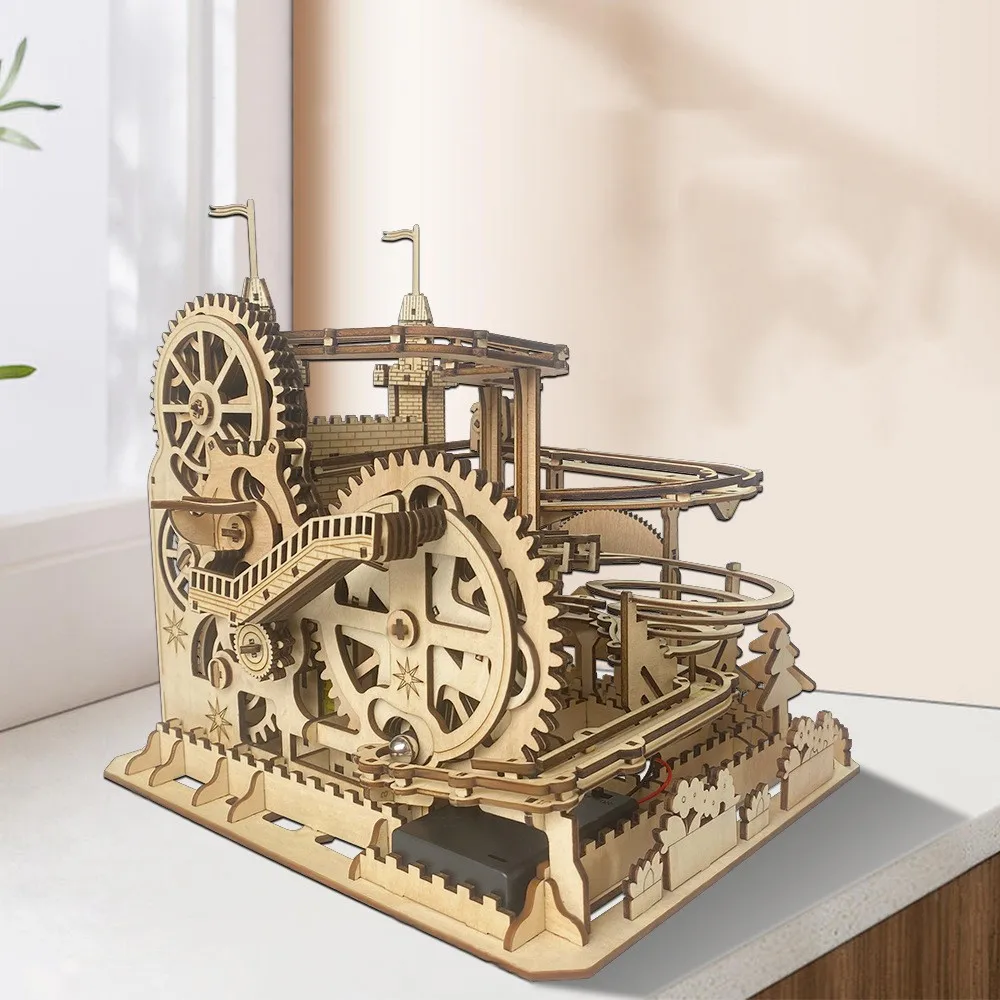 

Wooden Assembly Model Stereo Puzzle Creative Office Desktop Decorations Diy Handmade Gifts PZ-239