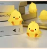 Duck Night Light Bedroom Decoration Cute Cartoon Animal Night Light Christmas Gifts For Kids Room Bedside Sleeping Lamp 1