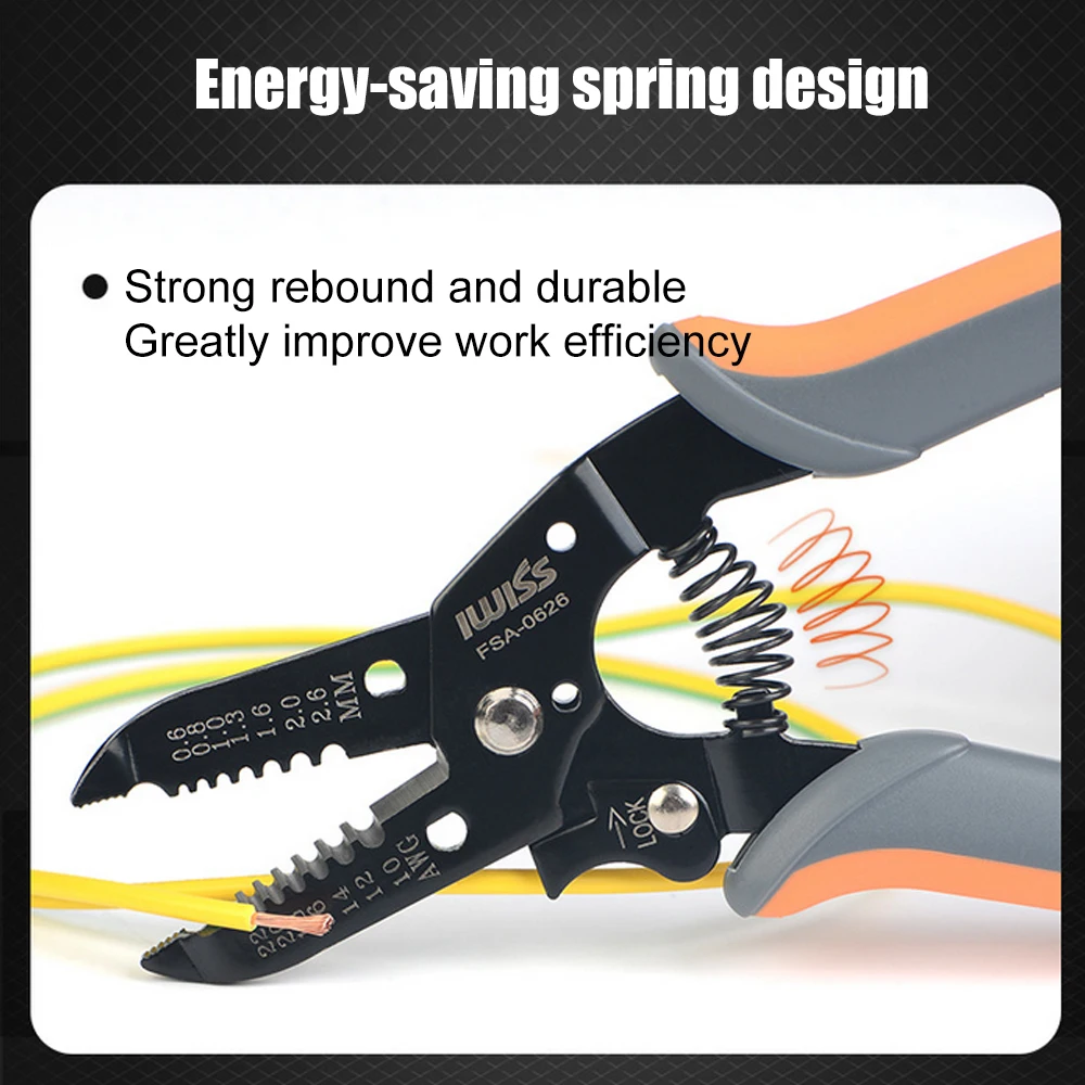 Multi Tool Wire Stripper Cutter Long-Nose Electrician Mini Hand Plier
