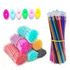 6/12/20PC Magic Erasable Pen Refill Washable Handle Erasable Gel-Ink Pen Set Colored Ink Rod Stationery For School Office Supply