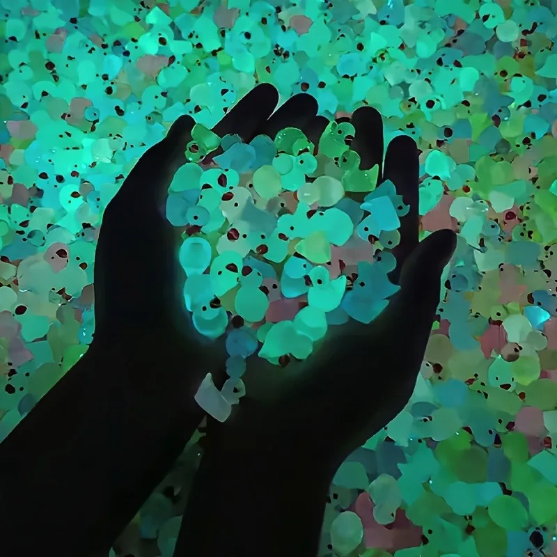 Glowing Mini Duck Figurines 3