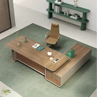 Unusual Boss Desk Luxury Storage Minimalist Art Conference Reception Computer Desks Unique Floor Bureau Meuble Office Furniture