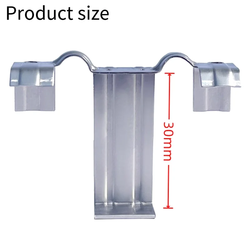 20PCS Photovoltaic Panel Drainage Buckle Surface Plate Solar Panel Water Drain Clip for Solar Panel Draining 30mm GSY 4