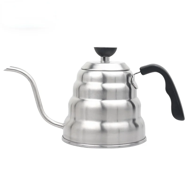 

Coffee Shop Drip Pot 1000ml Hand Flushed Coffee Pot 304 Stainless Steel Pot Camping Hot Water Outdoor Coffee Hand Flushed Pot