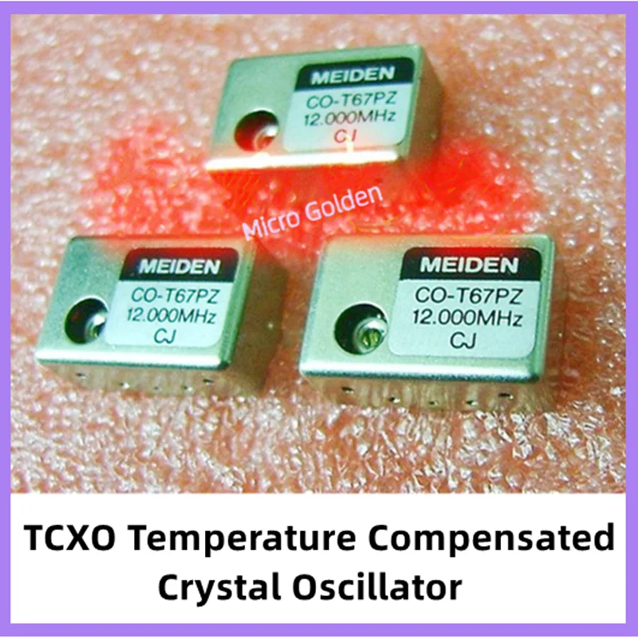 (1pcs) TCXO 온도 보상 수정 발진기 12M 12MHz 12.000MHz Meid..