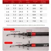 Telescopic Fishing Rod 2.7/3.0/3.6/4.2/4.5m Travel Surf Rod Spinning Power 30-250g Throwing Surfcasting Carbon Baitcasting rod 4