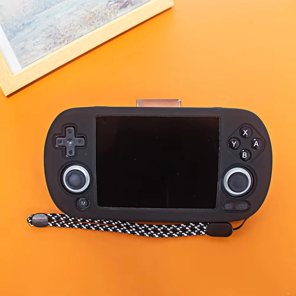 Anbernic rg40xx hコンソール用シリコンケース,ソフトスキンカバー