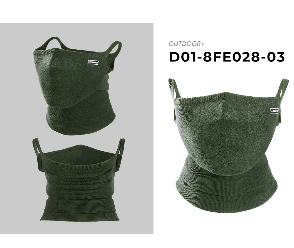 Radfahren Gesichtsmaske Abdeckung Atmungsaktiv Bandana Sport Wandern Camping Laufen Fahrrad Wiederverwendbare Waschbare Halsmanschette Weicher Schal Männer – Detail 21
