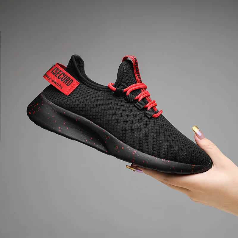 2022 Breathable Mesh Men Running Shoes Lightweight Summer Outdoor Sports Shoes Comfortable baskets homme chaussure sport 38-47