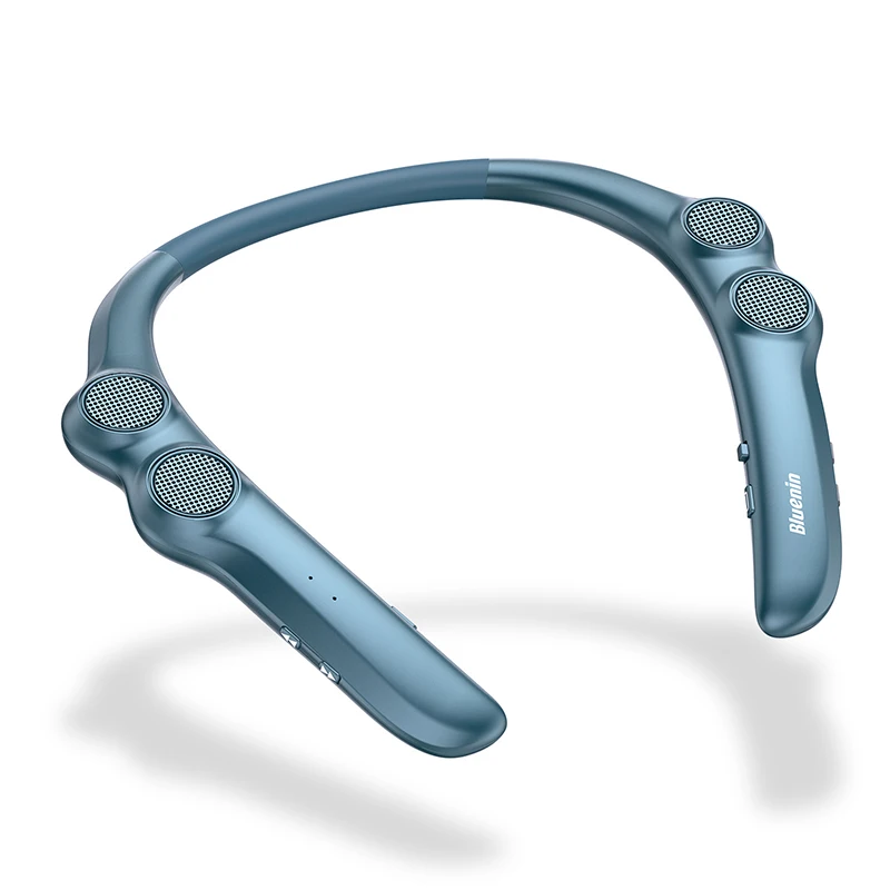 Portable Neck Hanging Bluetooth Speaker Wireless Stereo System_voghion.com
