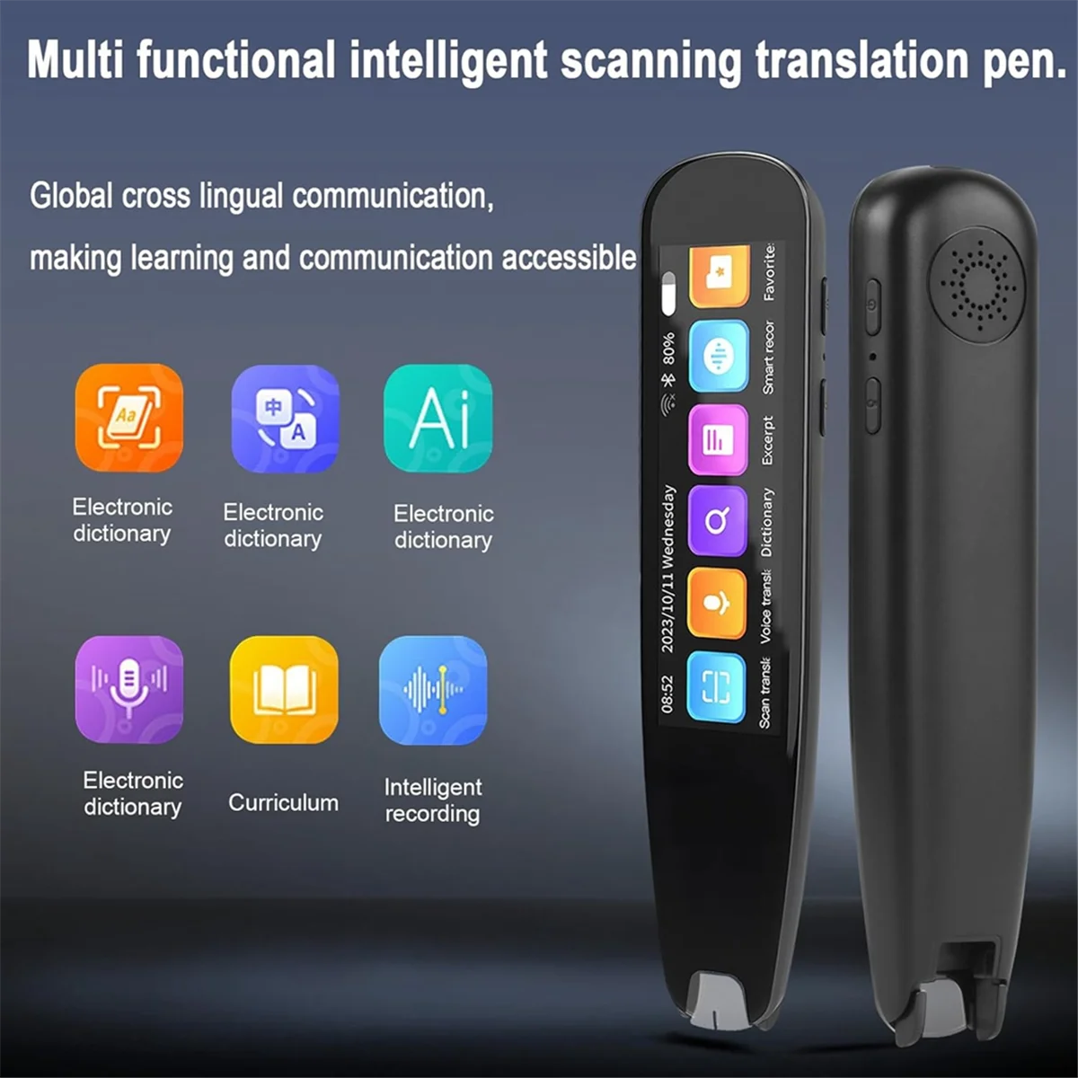 Scan Reader Pen OCR Digital Pen Reader Text to Speech Reading Pen Voice Translator Machine 131 Language Translator