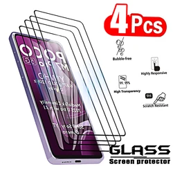 Protecteurs d'écran en verre trempé premium - Pack de 4, Film de couverture complète