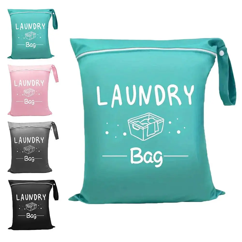 Waterproof Storage Bag Travel Toilet Bag Large Capacity Reusable Laundry Bag Wet Dry Bags for Gym Dirty Clothes Organizer