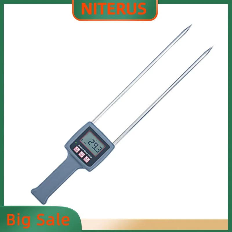 

Multi-functional Moisture Analyzer Extensive Probes for Testing Wood Fiber Grains Hay Straw Bran Medicine Material