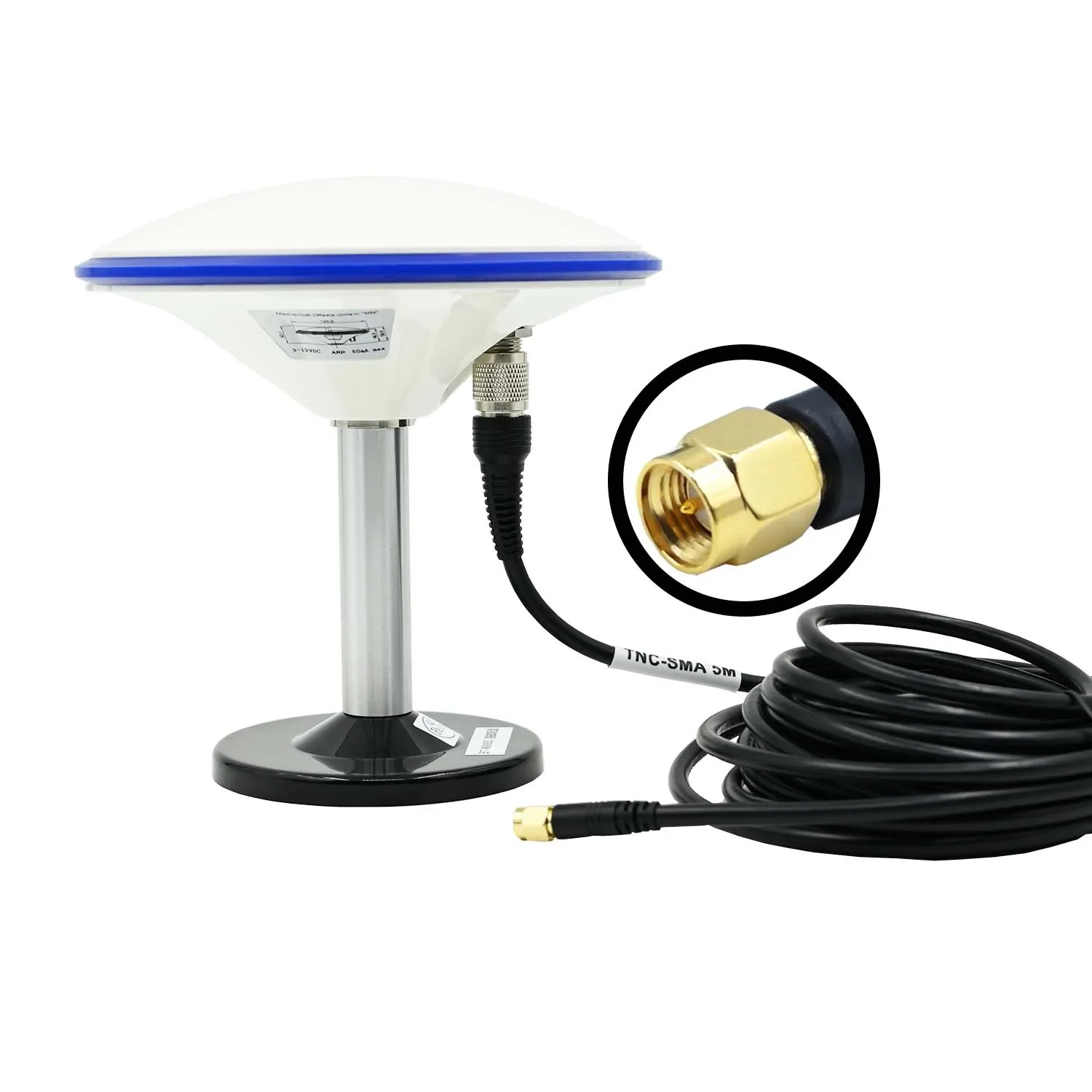RTK GNSS 농업 GPS 안테나, 고정밀 버섯 안테나, L1L2 RTK F9P 안테나, GPS GLO BD GAL,GO100,HG-GOYH7151