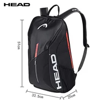 HEAD Tour Team Series Tennis Backpack Large Capacity With Shoe Compartment Racket Room Rackets Bag 2