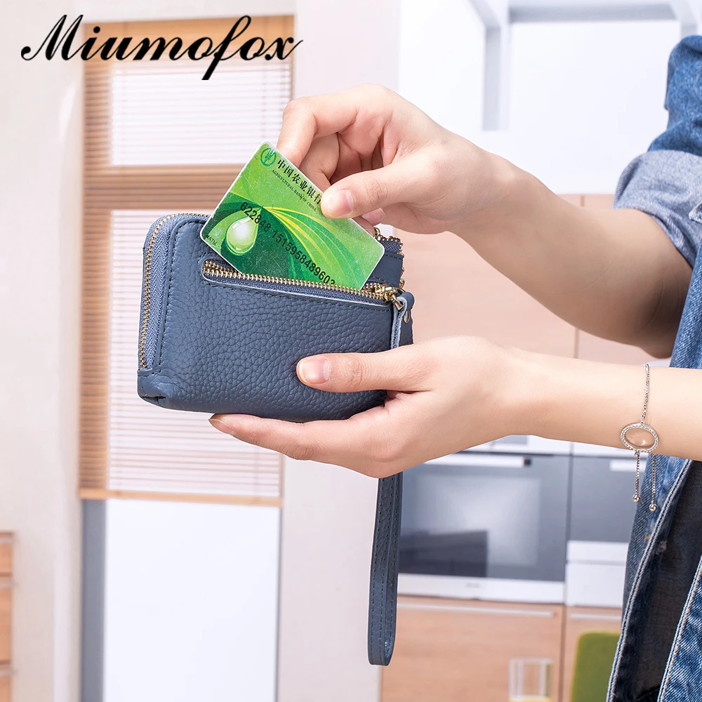 Zero wallet leather contracted multifunctional hand zero wallet mini hand bag