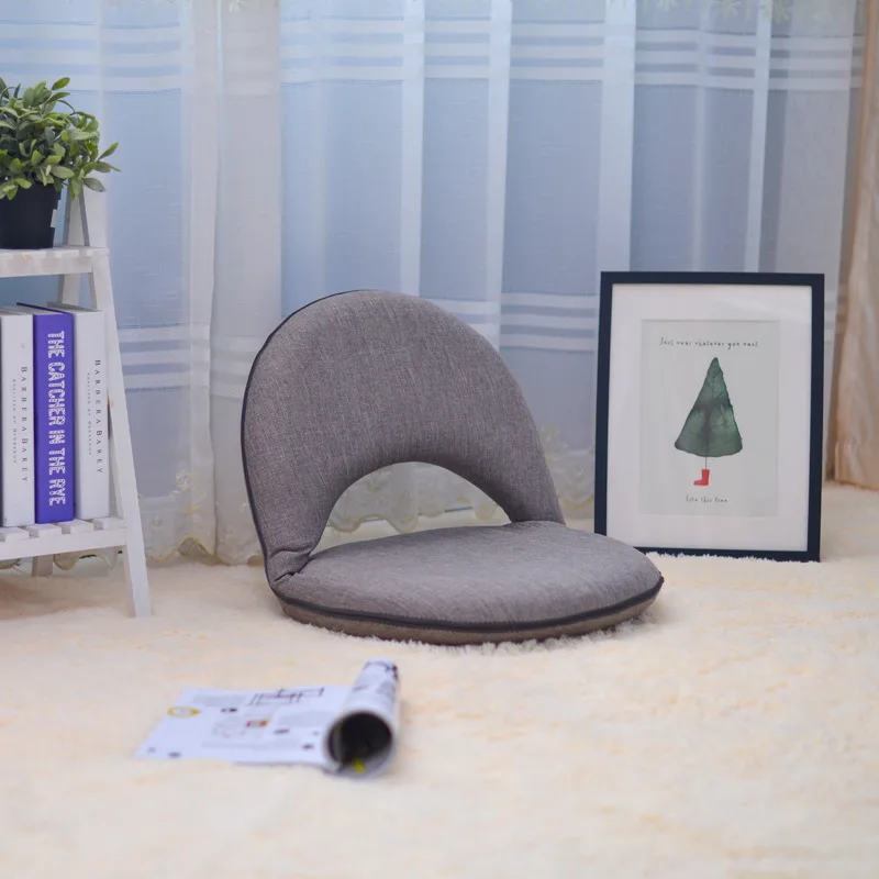 Recliner with Backrest Bay Window Backrest Bedside Nursing Chair Single-Person Lounge Chair Foldable Tatami Mat
