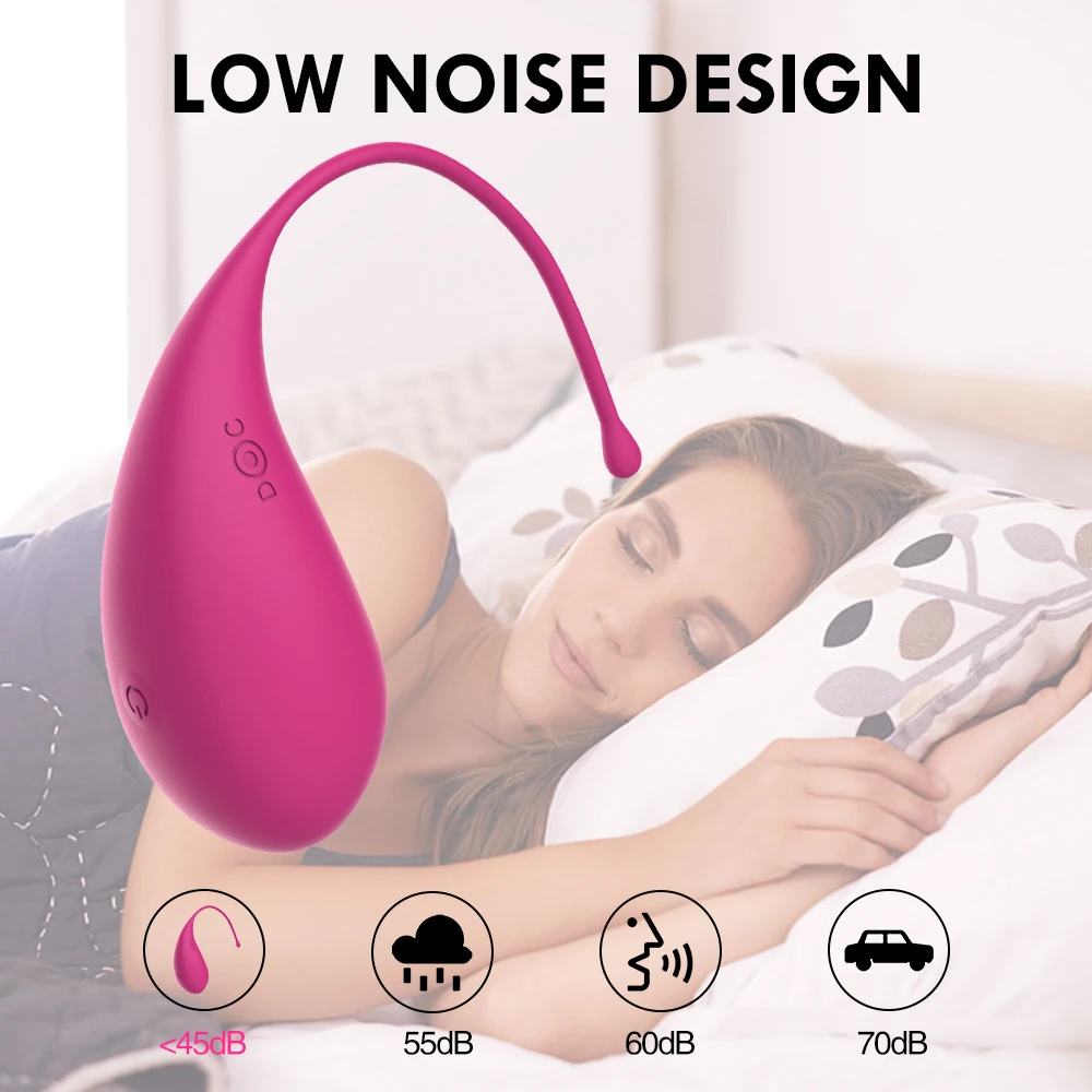 Vibrator Ei Mit Fernbedienung Für Damen Clitoris Stimulation_voghion.com