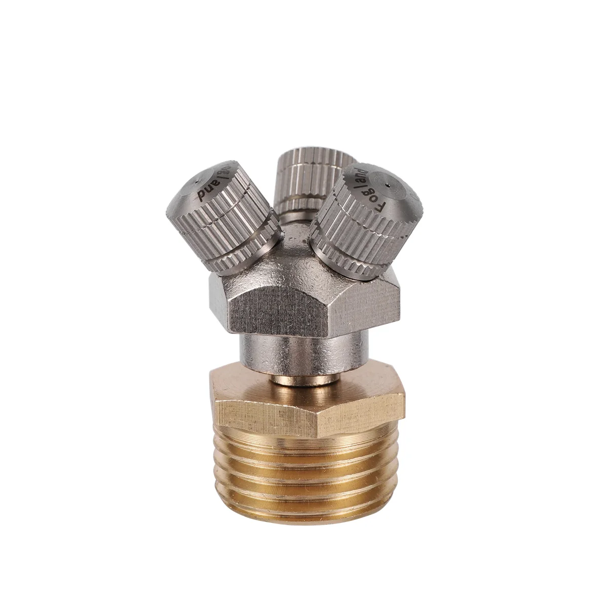Low Pressure Misting Nozzle 3/4/5-Sites Atomizing Cooling Sprinkler 0.3/0.4/0.5/0.6mm Garden Irrigation Fogging Cooling Sprayer misting nozzles