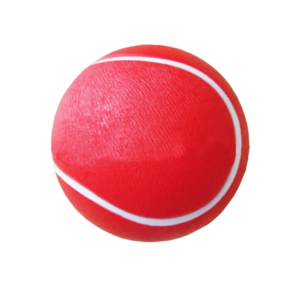 8pcs Creative Tennis Balls Practice Tennis Balls Sports PU Playing Ball Foam Solid Beach Accessories