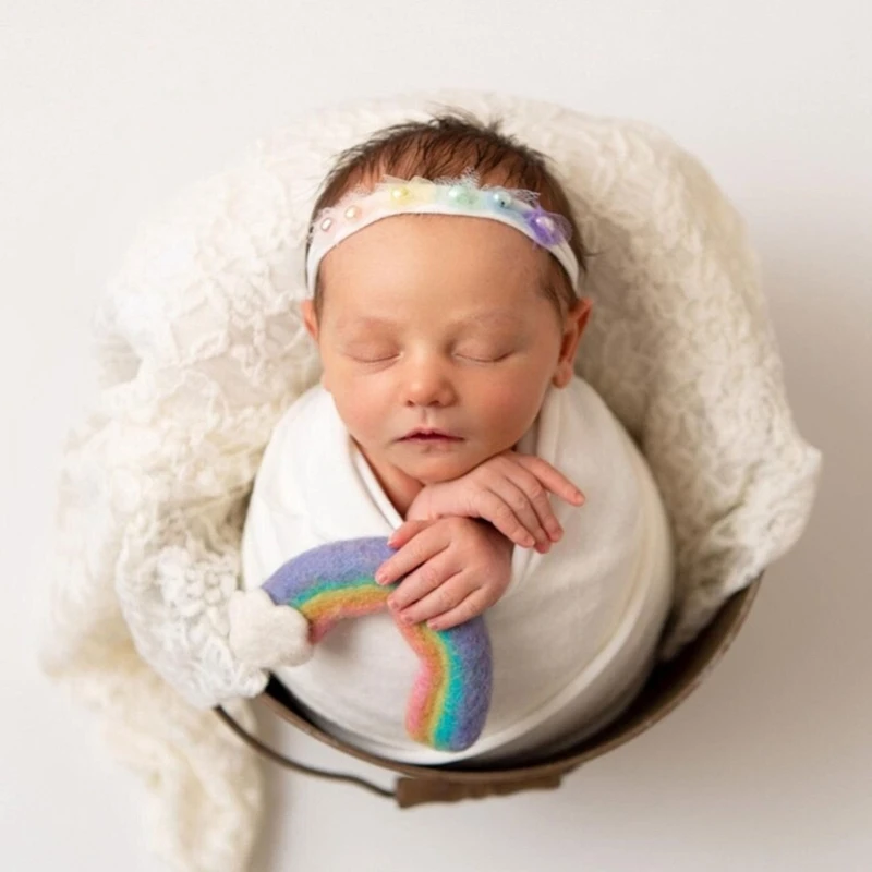 Рисунок 4 - Детская повязка на голову с цветком для фотосессии