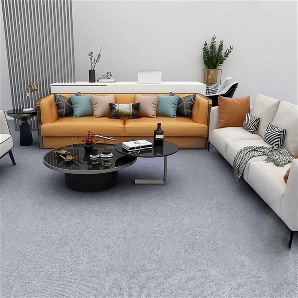 20pcs DIY Self Adhesive Carpet Floor Tiles Sticker Square Rugs Peel And Stick Mat Flooring for Kitchen Home Decor Carpets floor mat