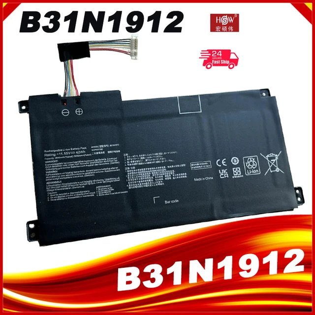 C31N1912 B31N1912 Laptop Battery For Asus VivoBook 14 E410MA-EK018TS  EK026TS BV162T F414MA E510MA Series 11.55V 42Wh - AliExpress