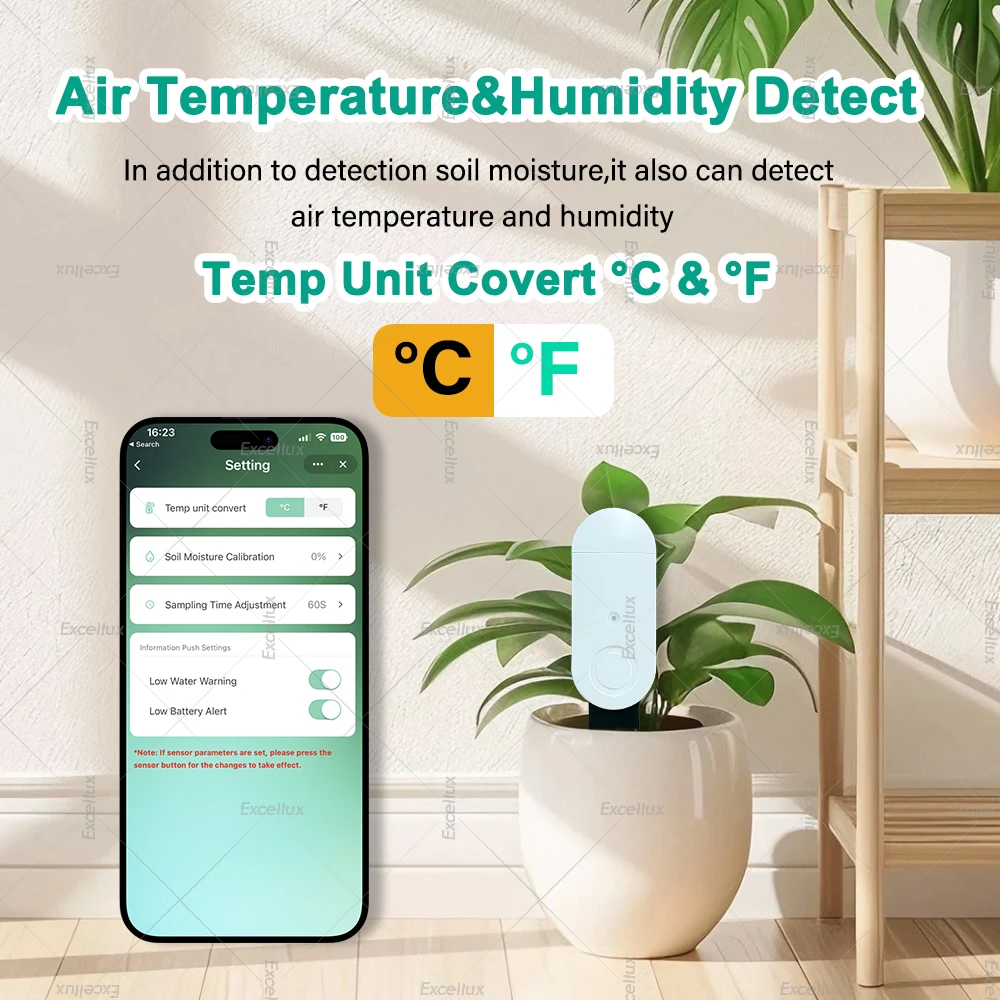 Zigbee Soil Moisture Tester With illuminance Sensor Temperature Humidity Meter Sensor RealTime Monitor For Tuya Smart Life 2MQTT