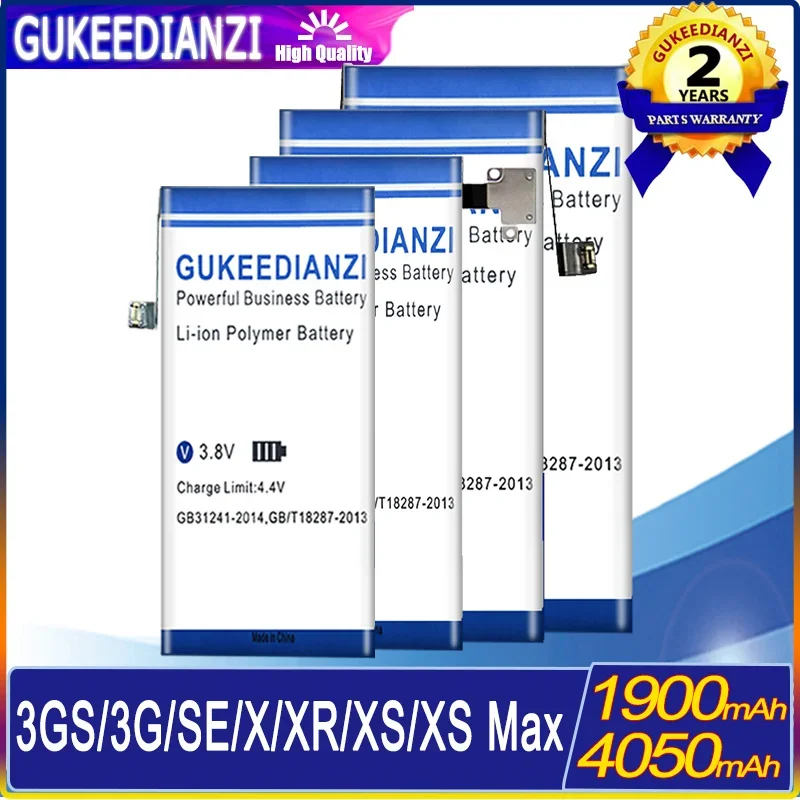 Gukeedianzi Batteria Di Alta Qualità Per Iphone 3Gs 3G Se X Xr Xs Max Batteria + Numero Di Tracciamento