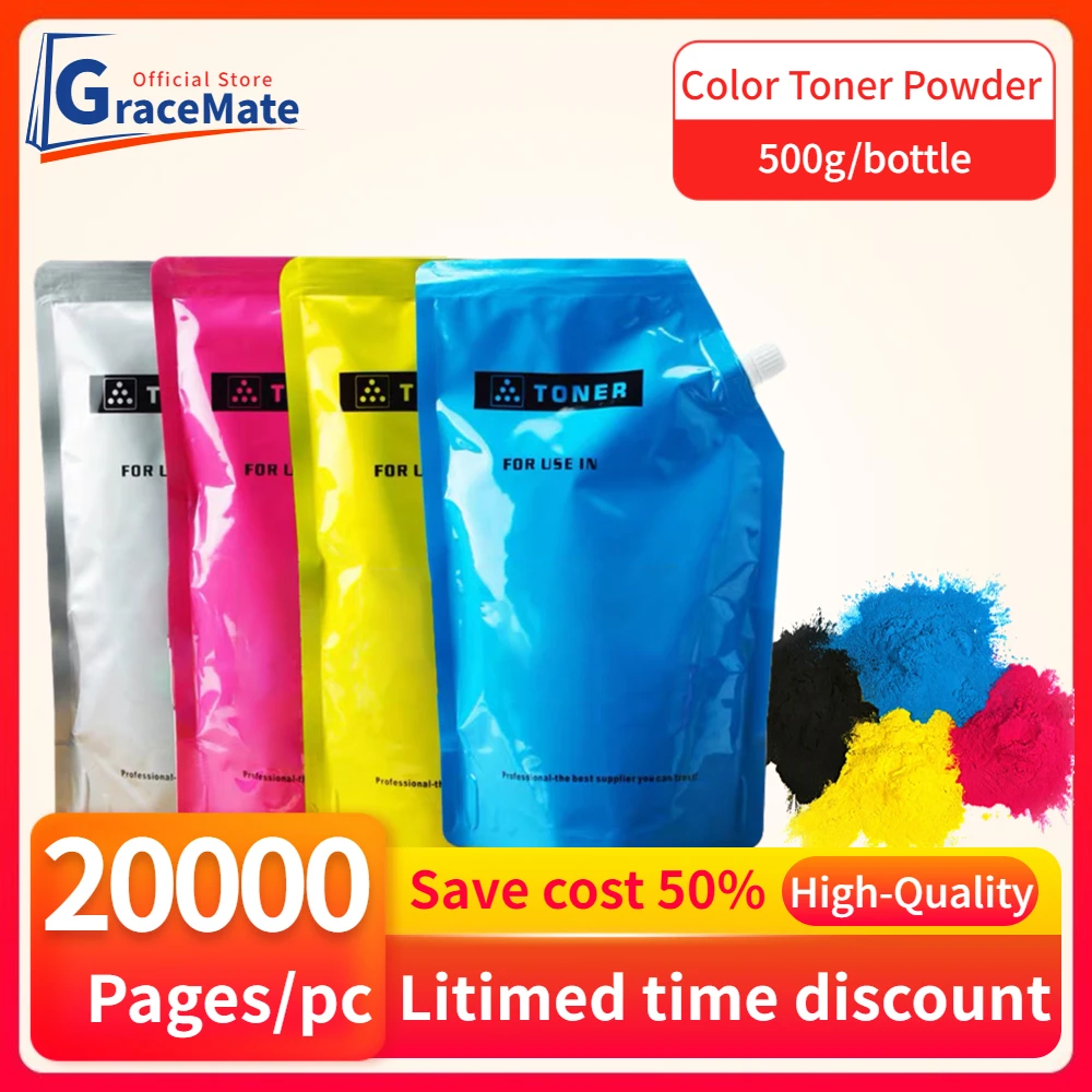 Gracemate C5500 C5600 C5800 Polvere Di Toner Di Ricarica A Colori 5500 5600 5800 Compatibile Per Stampante Laser Oki C5500 C5600 C5800