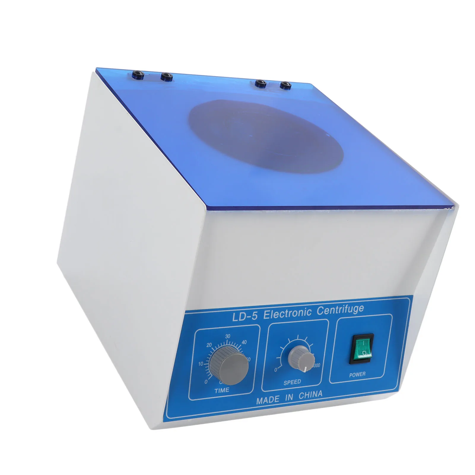 LD-5 Electric Benchtop Centrifuge 2770xg 4000RPM 50mlx8 Capacity Low Noise Laboratory Centrifuge with Timer Speed Control