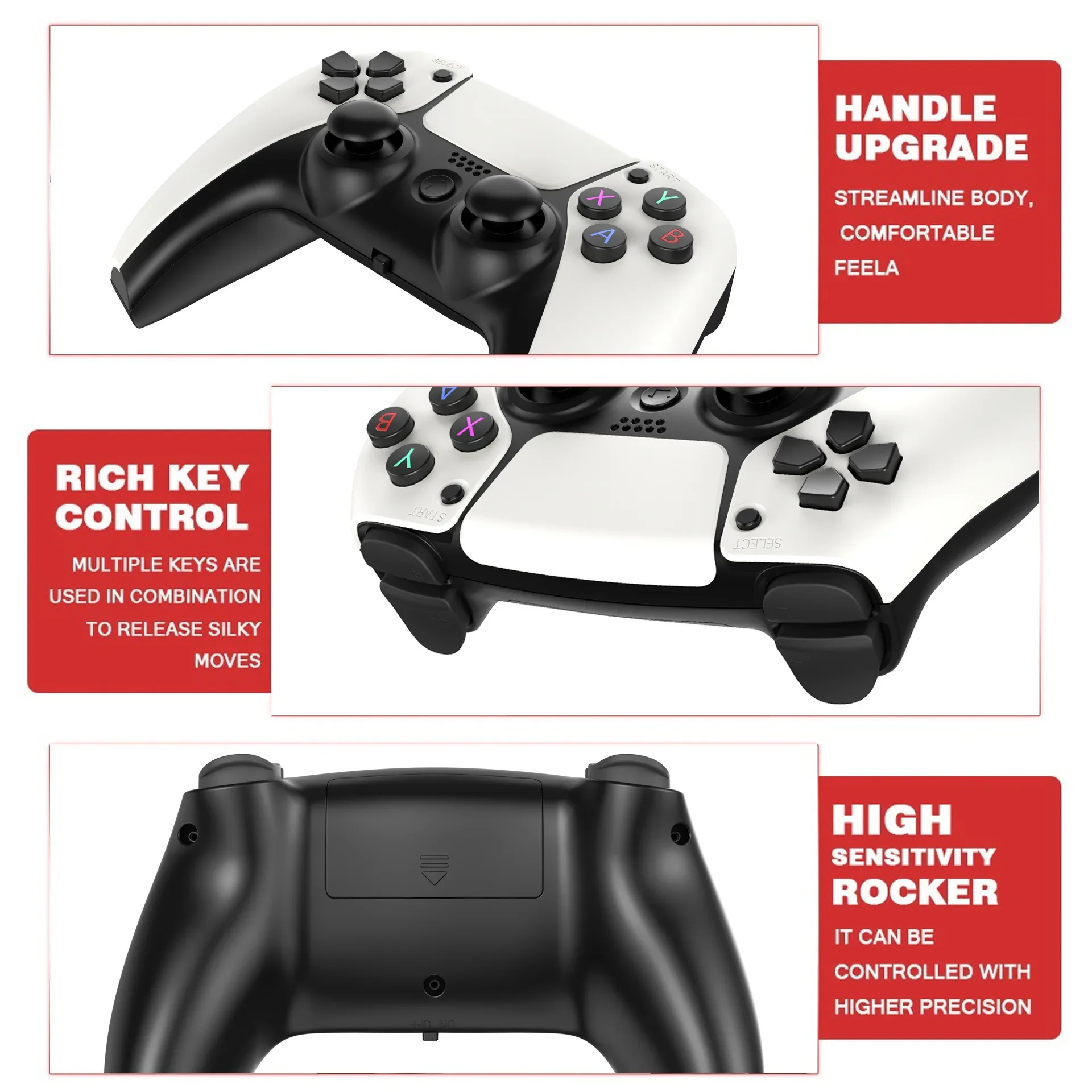 3D 게임 스틱 128G 비디오 게임 콘솔, 레트로 4K 홈 콘솔, 2.4G 더블 무선 게임 컨트롤러, PSP 지원, Q10