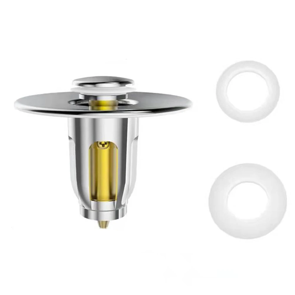 

24-38mm Drain Stopper Core Basin Drain Filter Bathroom Shower Sink Filter Plug Hair Catcher Strainer Hardware Accessories