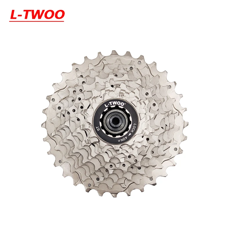 Bicycle Cassette Bicycle Sprocket Gear Bike Sprocket Bike Freewheel LTWOO 8/9/10/11/12 Speed Road Bike Freewheel 8V9V10V11V12V 23T/25T/28T/30T/32T/34T/36T catraca K7 Bicycle Cassette for HG Hub
