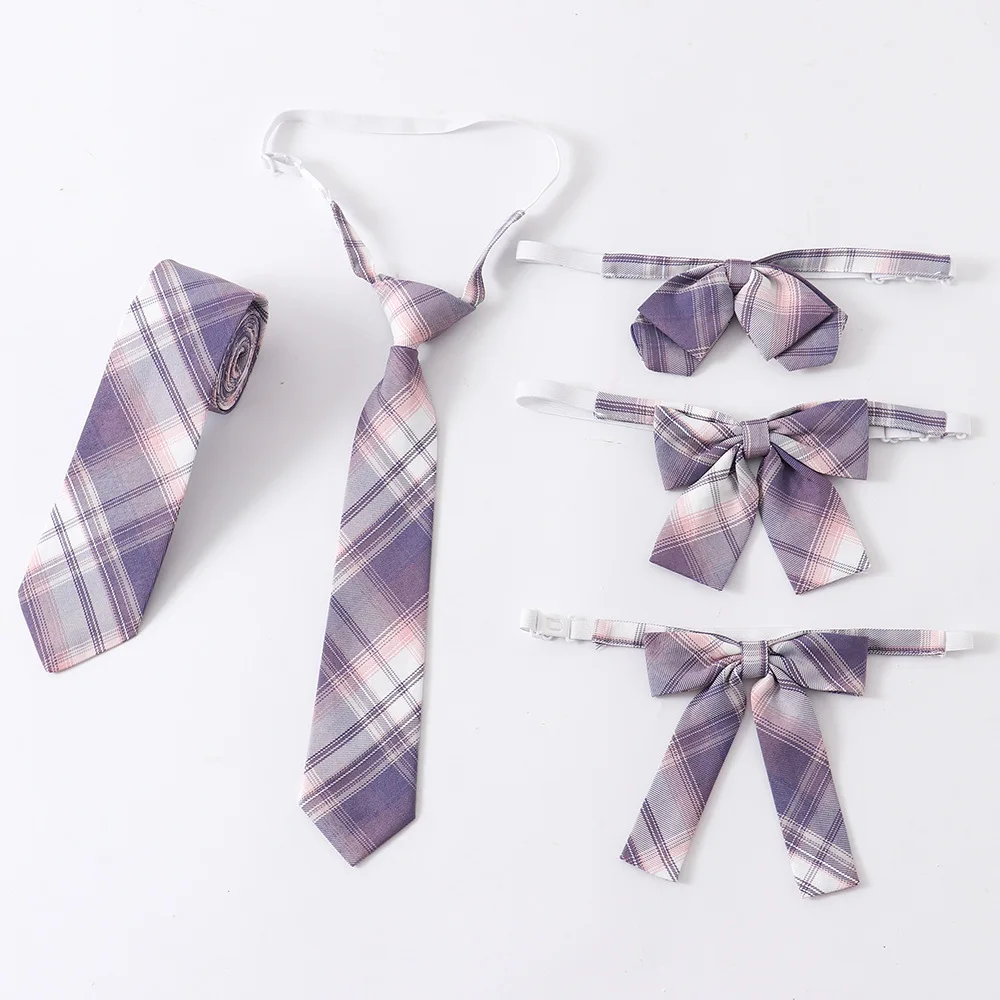 

JK Uniform Shirts Classic Butterfly Bowtie Purple Japanese School Student Dk Uniform Tie Gravatas Korean Daily Wear Accessories