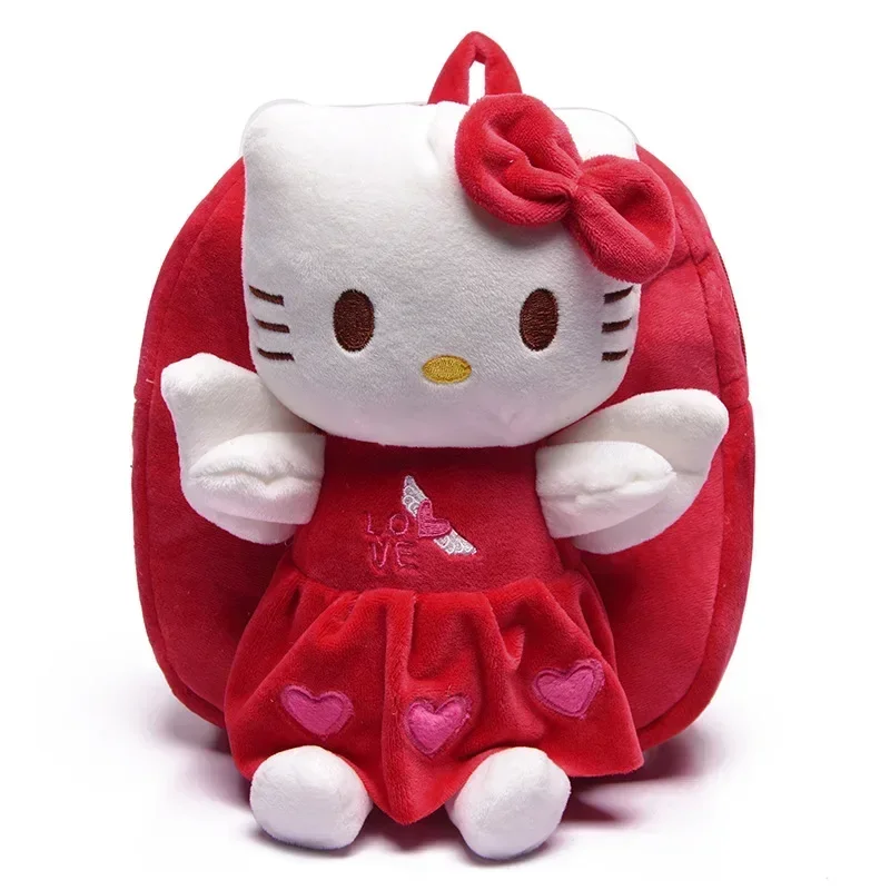 Cartoon cute children schoolbag kindergarten small class baby backpack kt cat Mickey 1-3 years old plush backpack 2