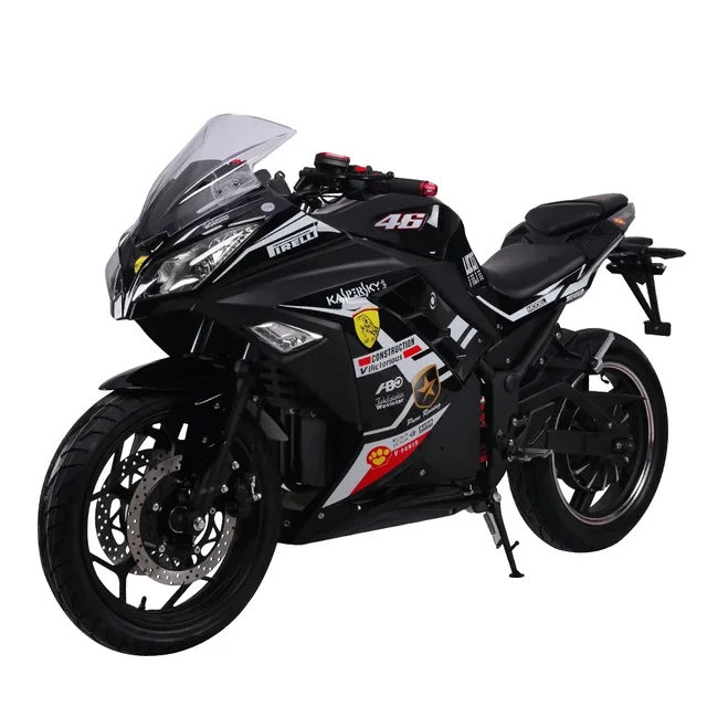 5000w 50ah Max Speed 110km/h Electric Motorcycle Motorbike With Lithium Battery