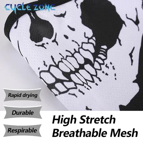 Balaclava Full Face Mask Skull Riding Mask Breathable Motorcycle Helmet Liner Cycling Head Neck Cover Outdoor Skateboard Hiking - Image 3