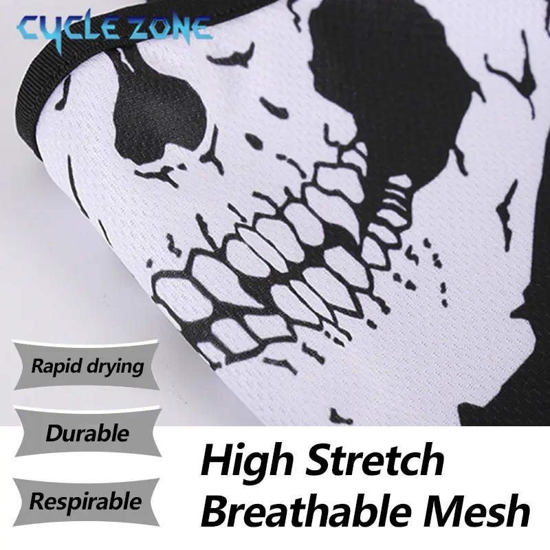 Balaclava Full Face Mask Skull Riding Mask Breathable Motorcycle Helmet Liner Cycling Head Neck Cover Outdoor Skateboard Hiking - Image 3