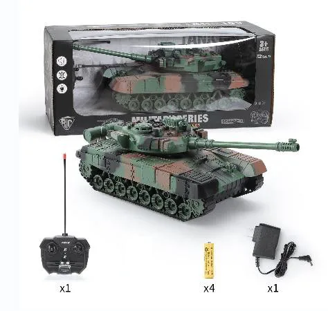 Remote Control Tank Remote Control Vehicle RC Tank rc Panzer Crawler Tiger War Tank Military Vehicles 1/30 Fight Light Sound Battle Games Remote Control Electric Toys Gift