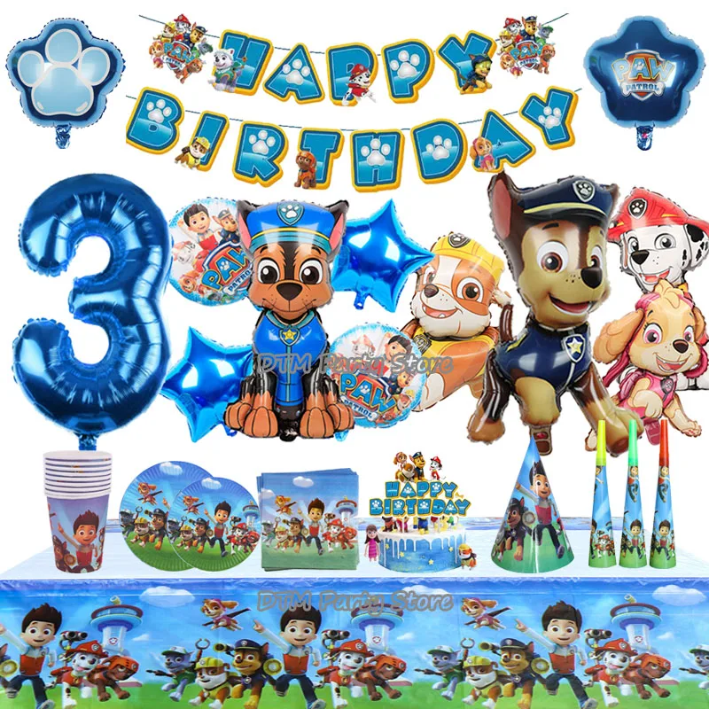 Paw patrol-jogos de personagem patrulha canina, tamanhos diferentes,  conjunto infantil, brinquedo para o quarto das crianças - AliExpress