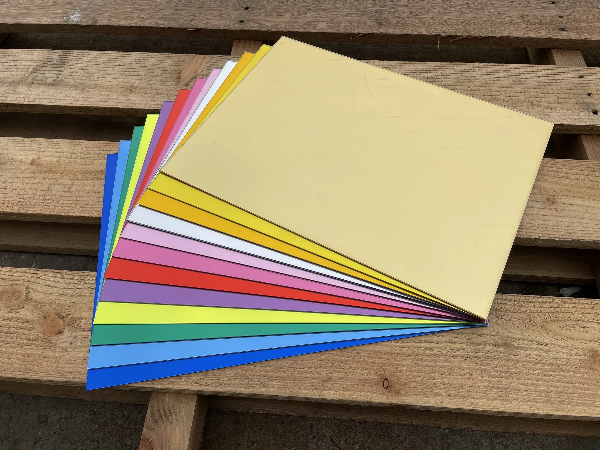 Rectangle Colorful Acrylic Mirror Sheet Harmless For Wedding Coaster Display Photo Props Home Wall DIY Decor Board 300*400*1.6MM acrylic mirrors
